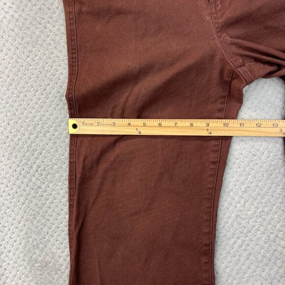 Pendleton Womens High Waist Canvas Crop Pant Duck Cloth Wide Leg Sz 4 - Picture 11 of 15